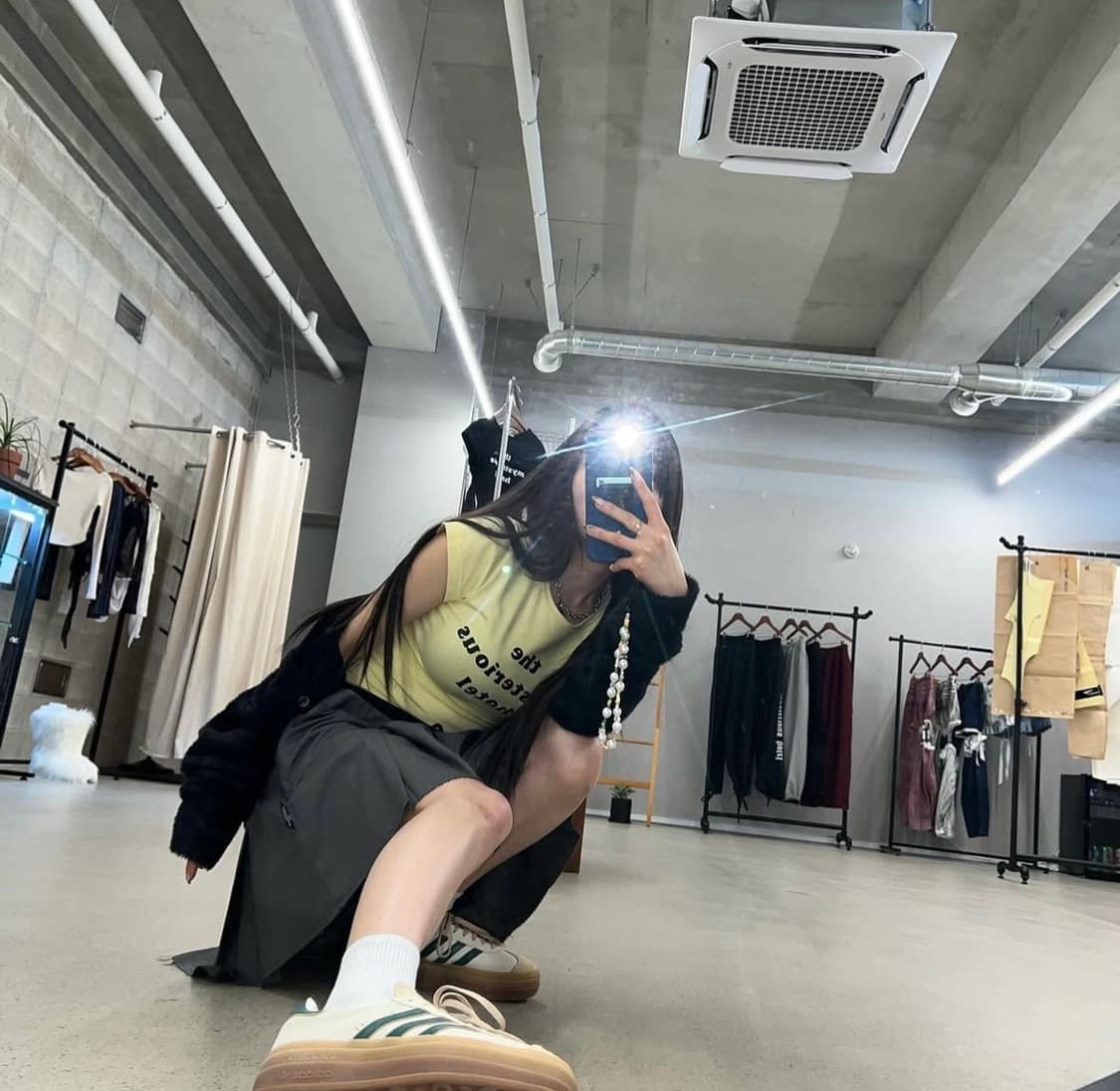 더미스테리어스호텔 레이어드 스커트 상품이미지2