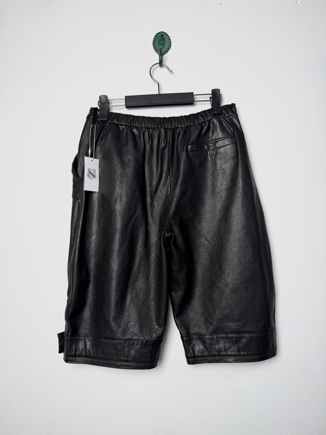 빈티지 램스킨 레더 쇼츠 상품이미지3