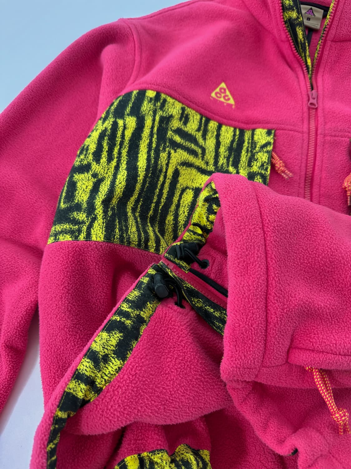 나이키 ACG 오버핏 마이크로 플리스 자켓 러쉬 핑크 상품이미지4