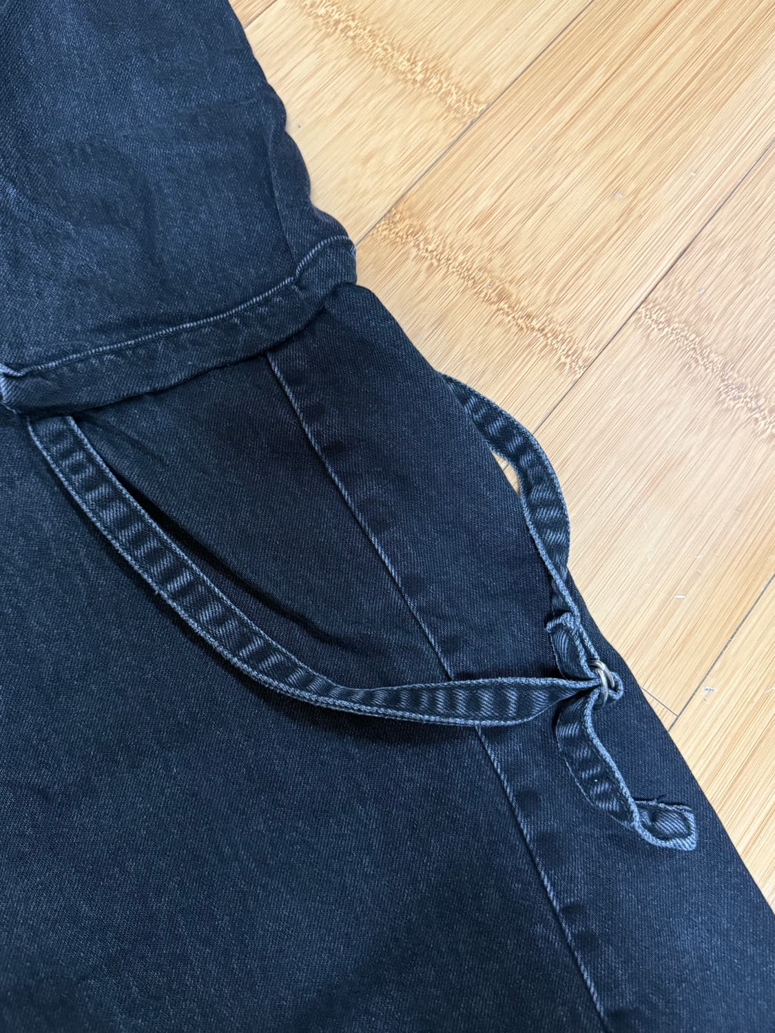 자라바지자라팬츠흑청바지흑청팬츠부츠컷바지부츠컷팬츠자라데님 상품이미지3