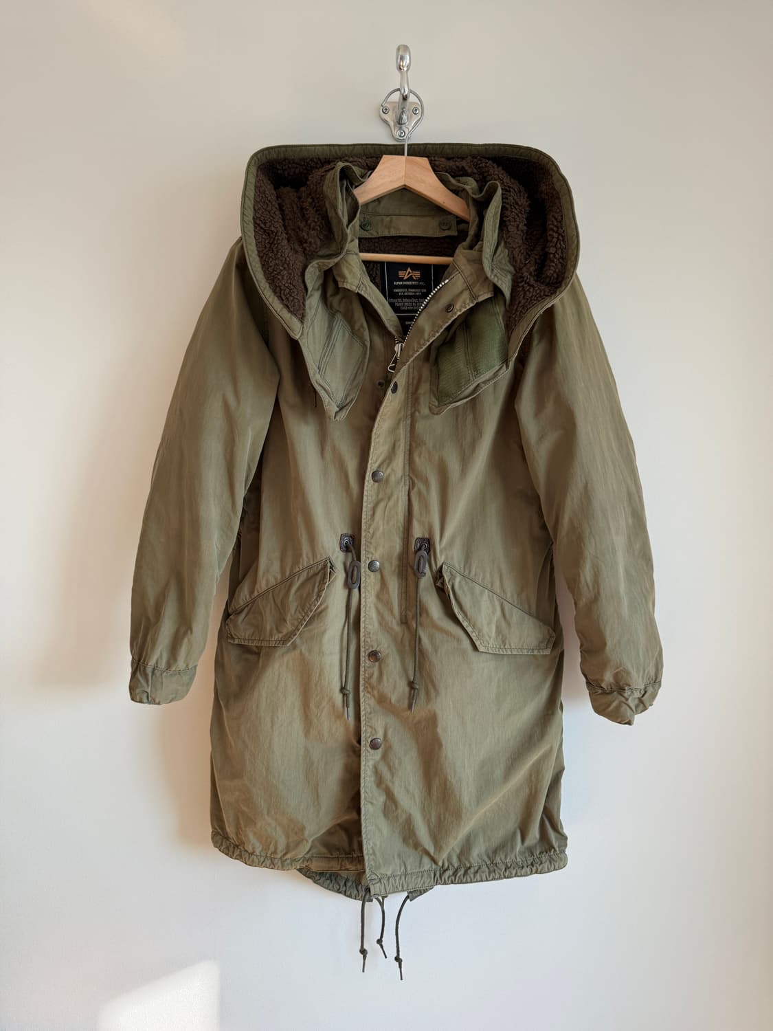 알파인더스트리 X 저널스탠다드 피쉬테일 파카 야상(내피 포함) 상품이미지1