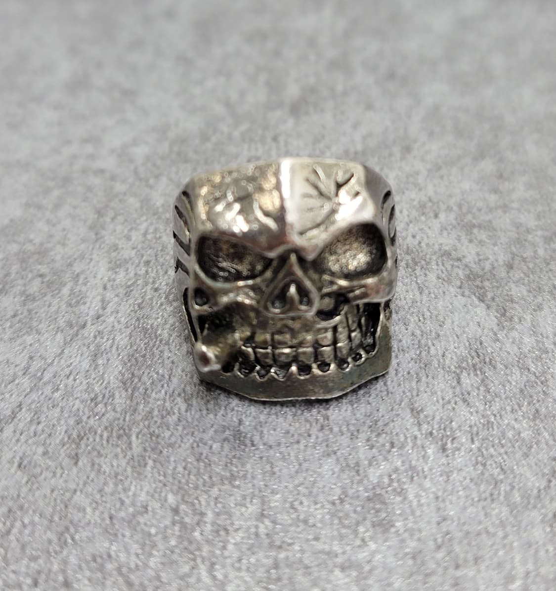 빈티지 스컬 해골반지 상품이미지2