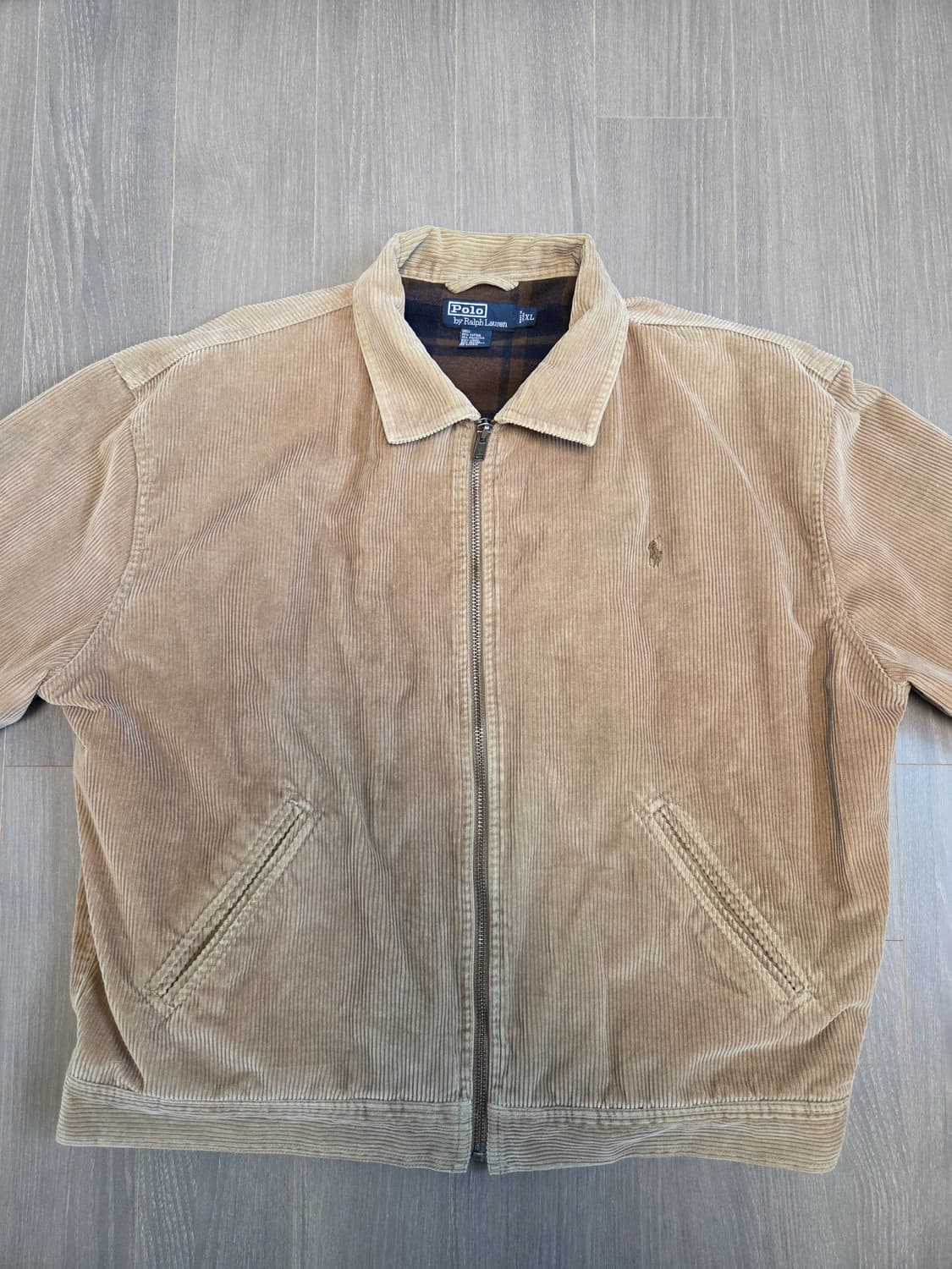 [폴로 랄프로렌] 코듀로이 자켓 베이지 XL 상품이미지1