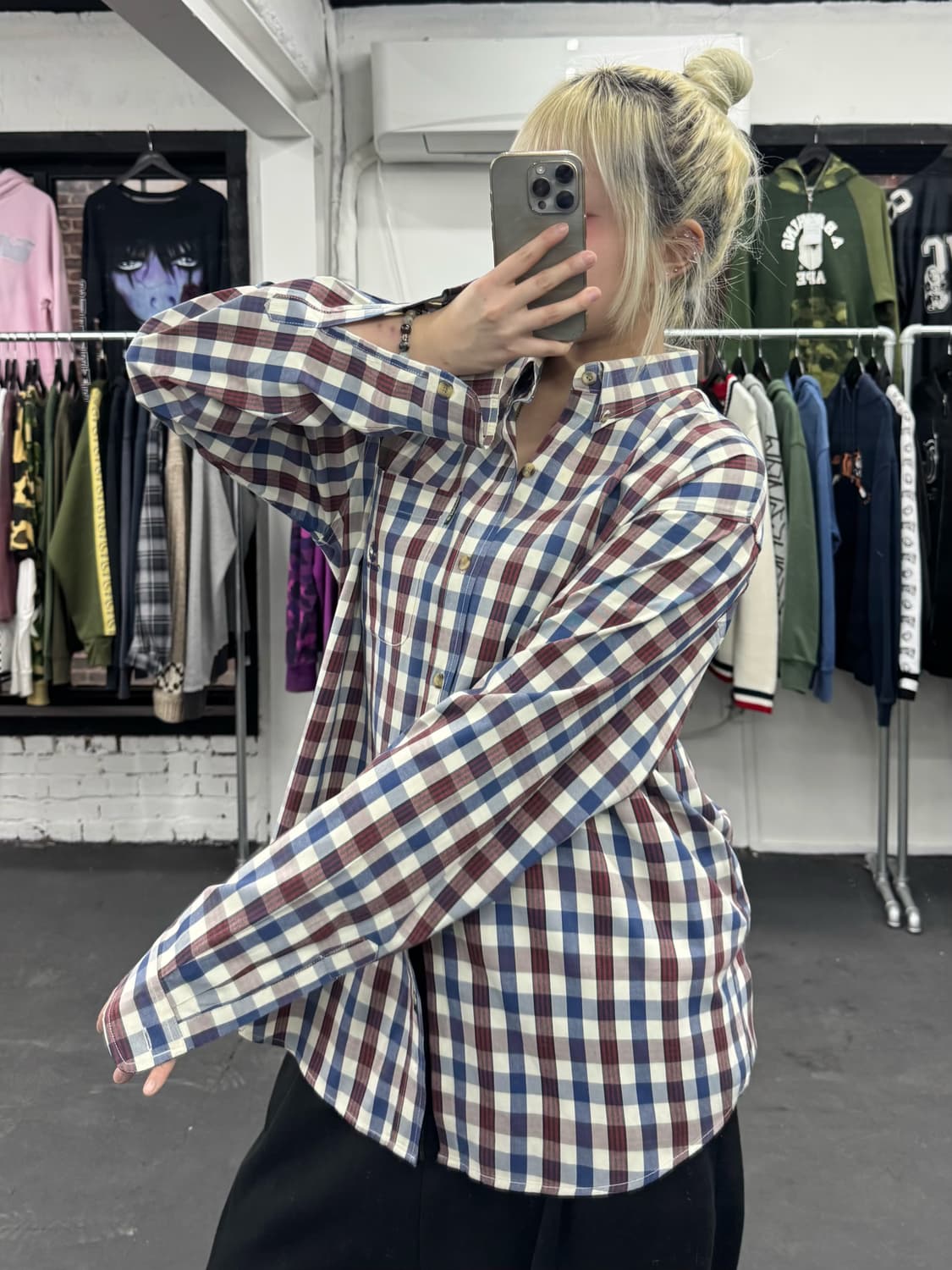 팀버랜드 체크패턴 셔츠 상품이미지5