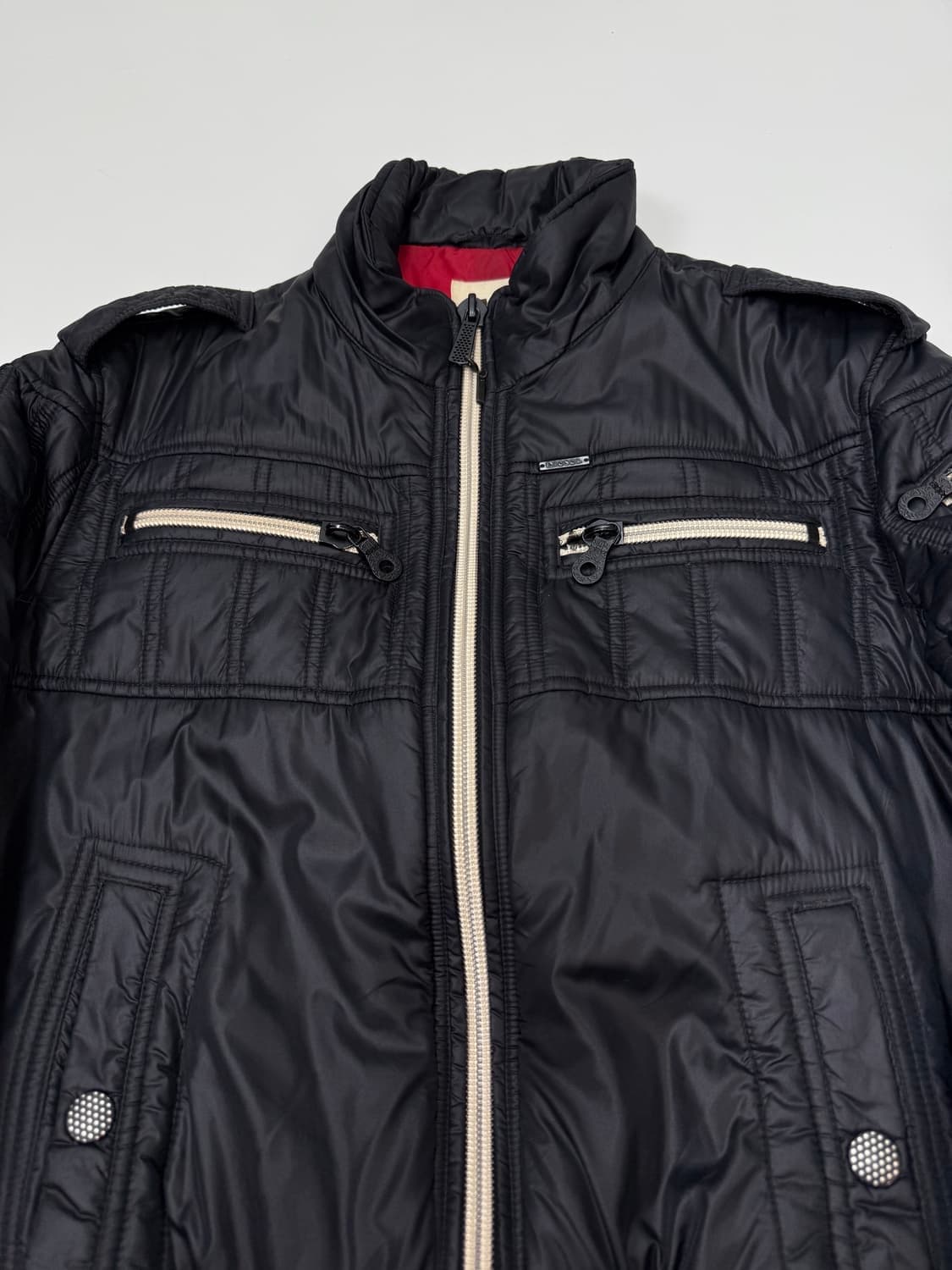 디젤 투웨이 바이커 패딩 상품이미지1