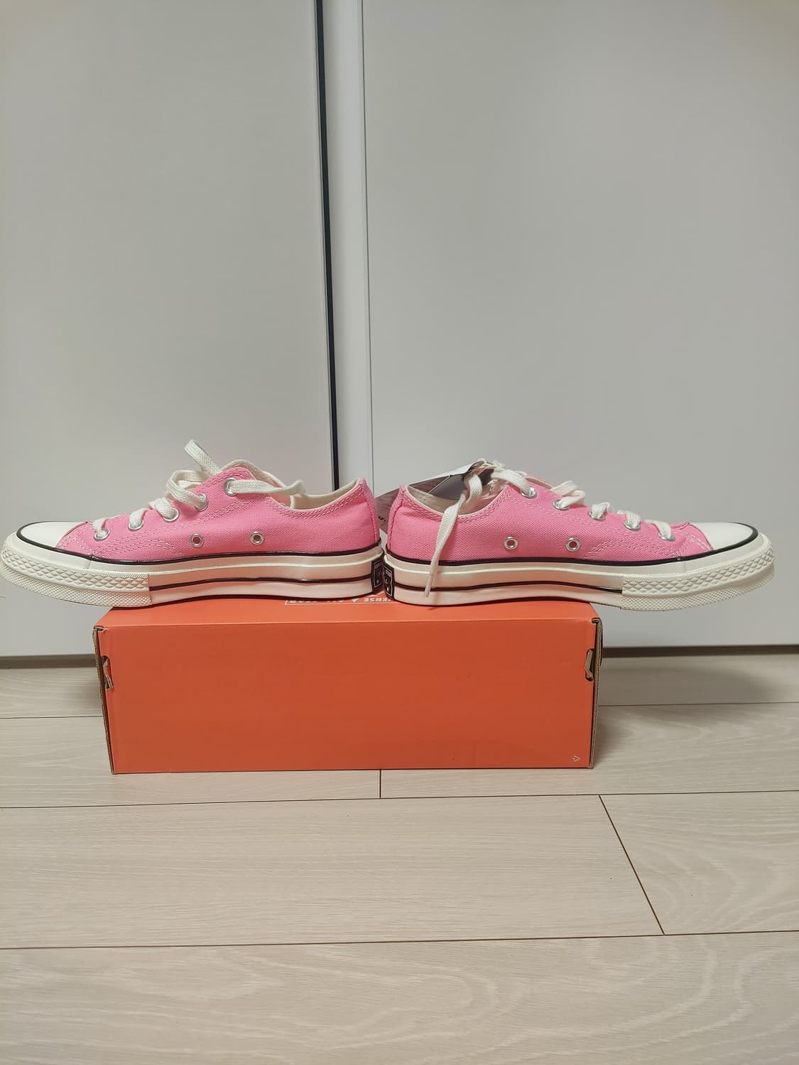 새상품 컨버스 분홍 230 상품이미지3