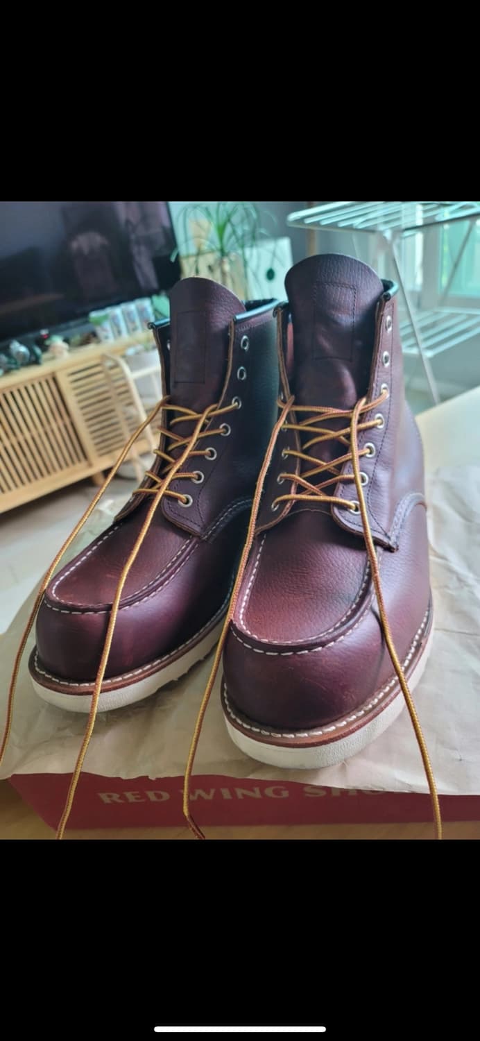 레드윙 US13 E2 6인치 목토 8138 브라이어 오일 슬릭 상품이미지2