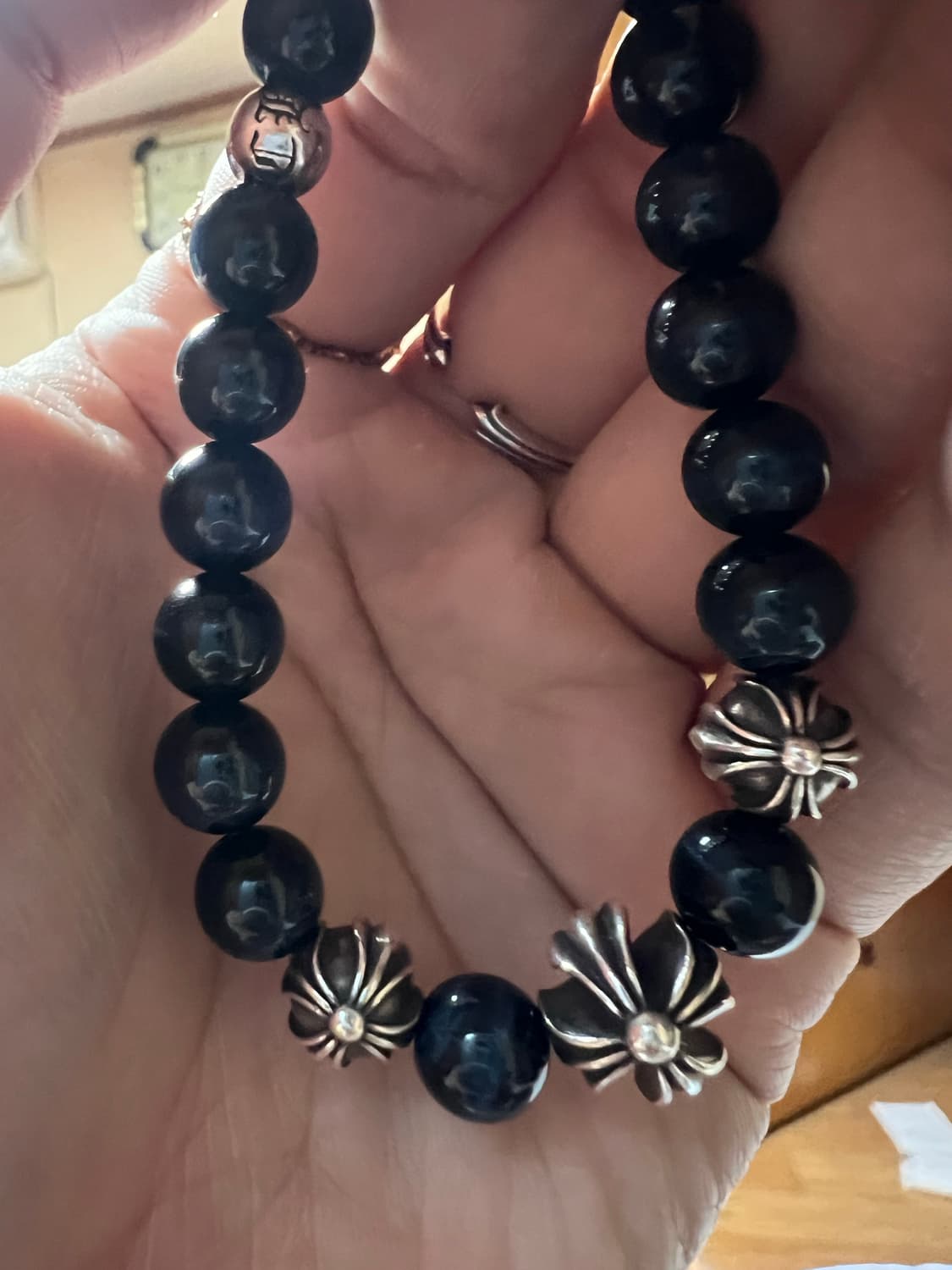 크롬하츠 비즈팔찌 8mm 비즈13 상품이미지2