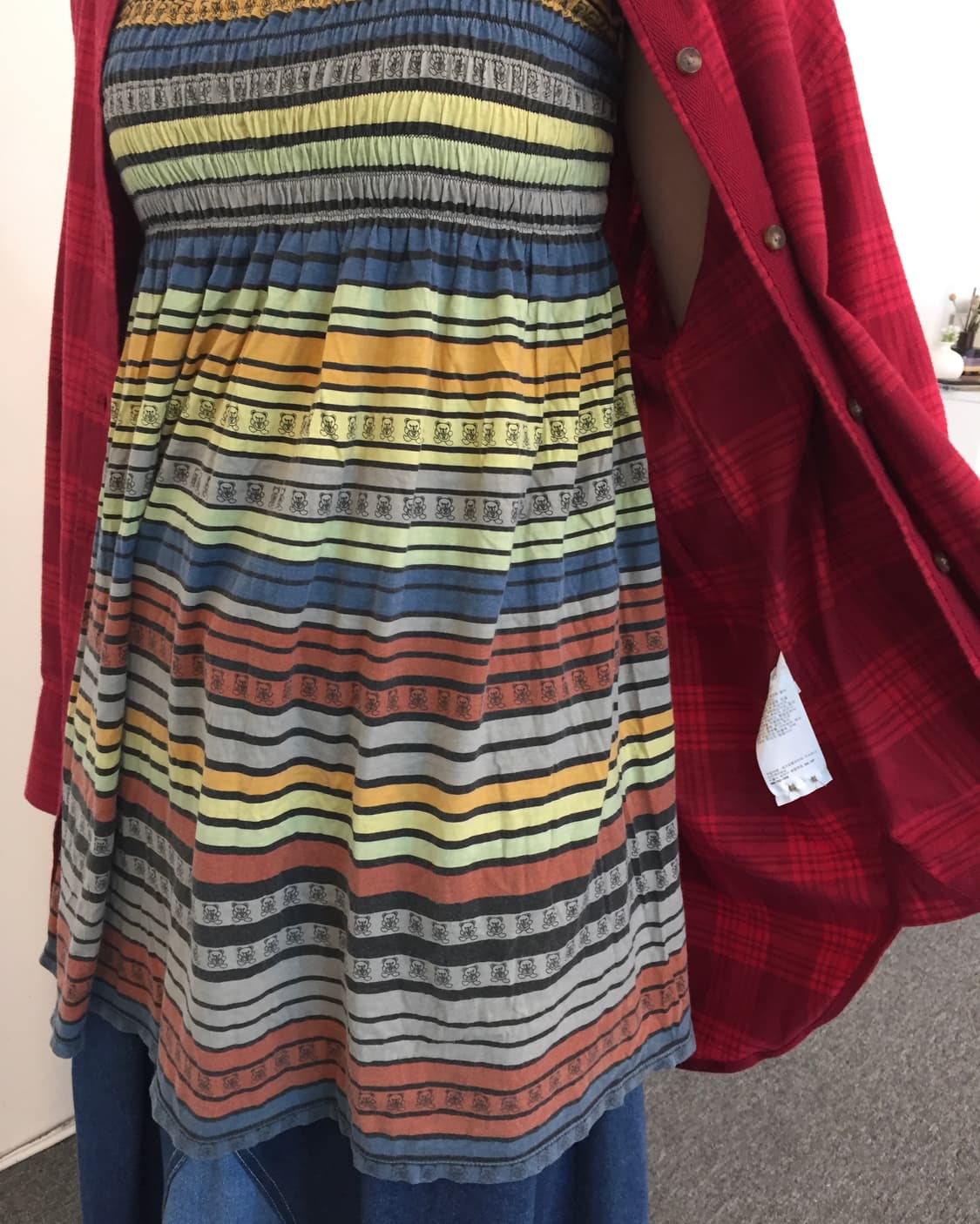 Hysteric Glamour Banded Stripe Dress 상품이미지9