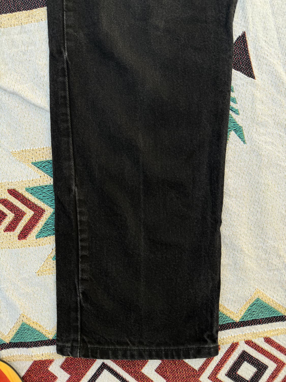 리바이스 505 흑청 36/30 지퍼플라이 상품이미지9