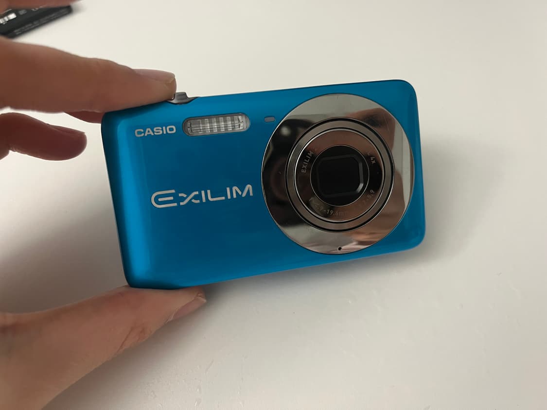 풀박 카시오 엑슬림 ex-z800 블루 작례o 빈티지 디카 후지필름 삼성 상품이미지3