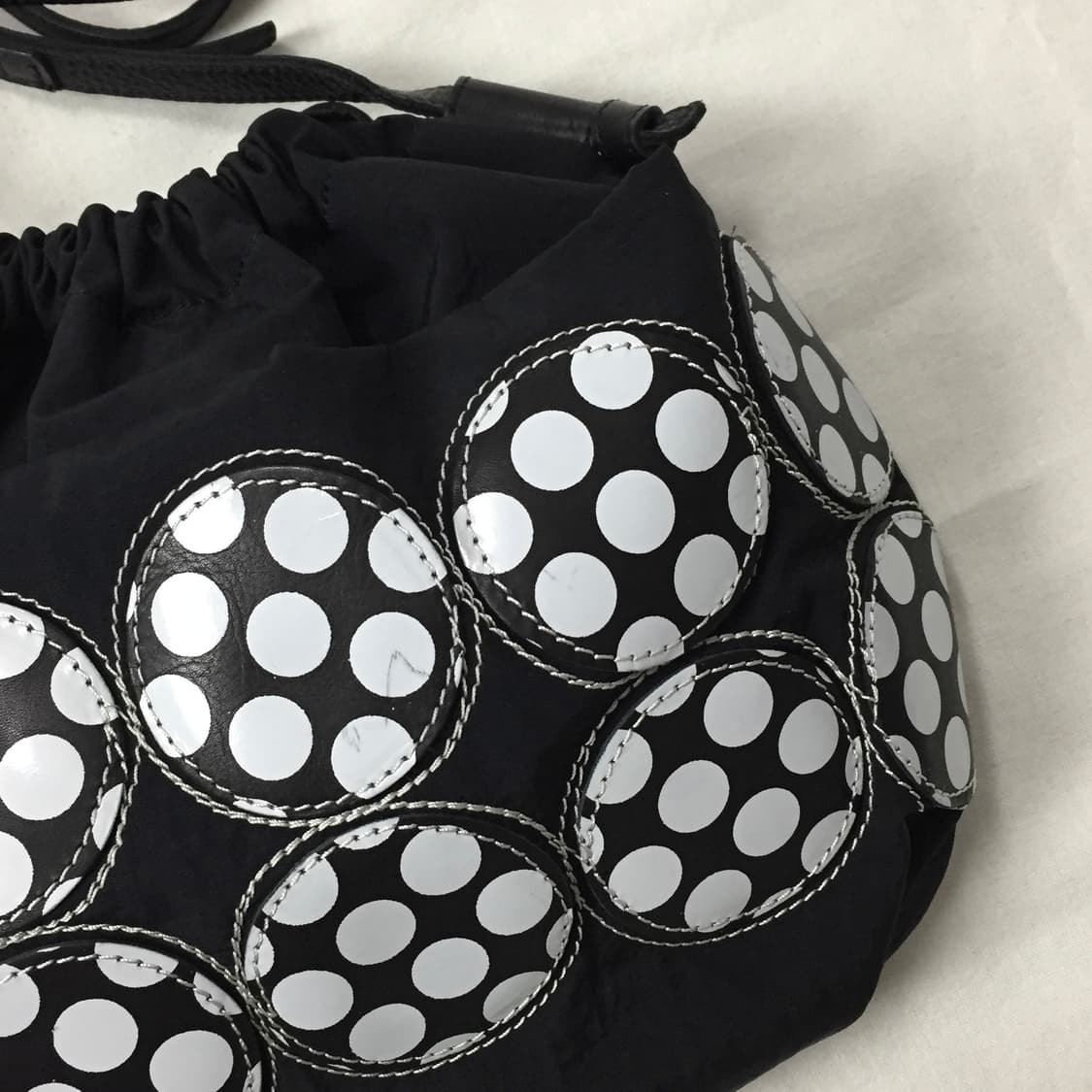 (희귀,핀터레스트)Laisser Faire 폴카도트 크로스백, 모리걸 상품이미지4