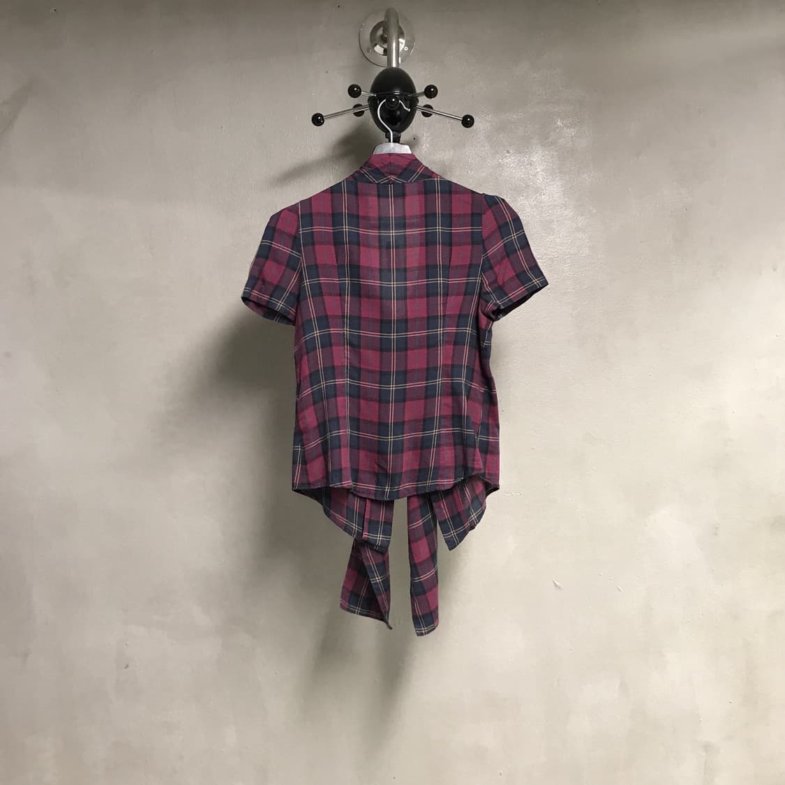 비비안웨스트우드 체크 반팔 셔츠 1(W) 상품이미지7