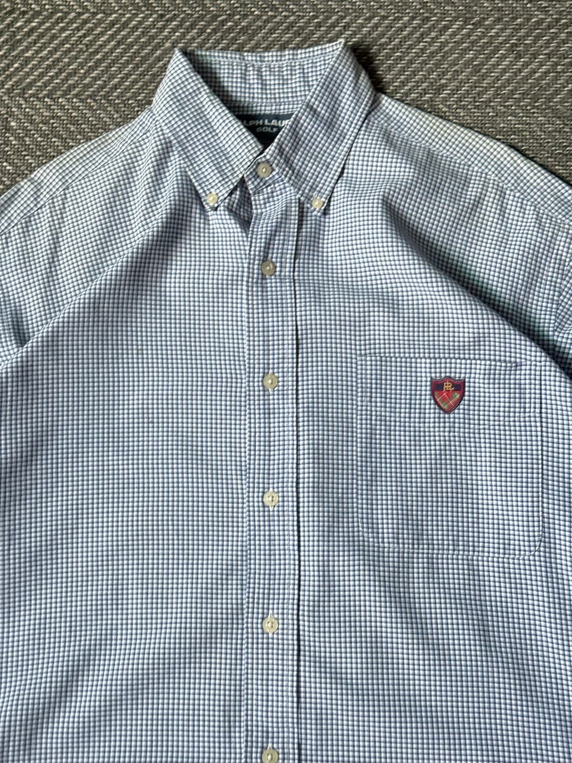 폴로 랄프로렌 TILDEN 깅엄 체크 셔츠 (105-108) 상품이미지2