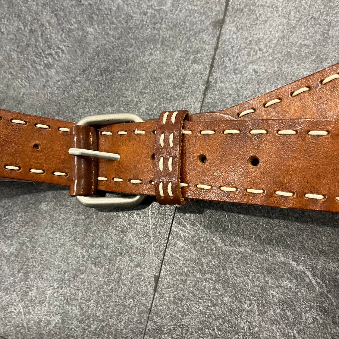 빈티지 소가죽 벨트 상품이미지1