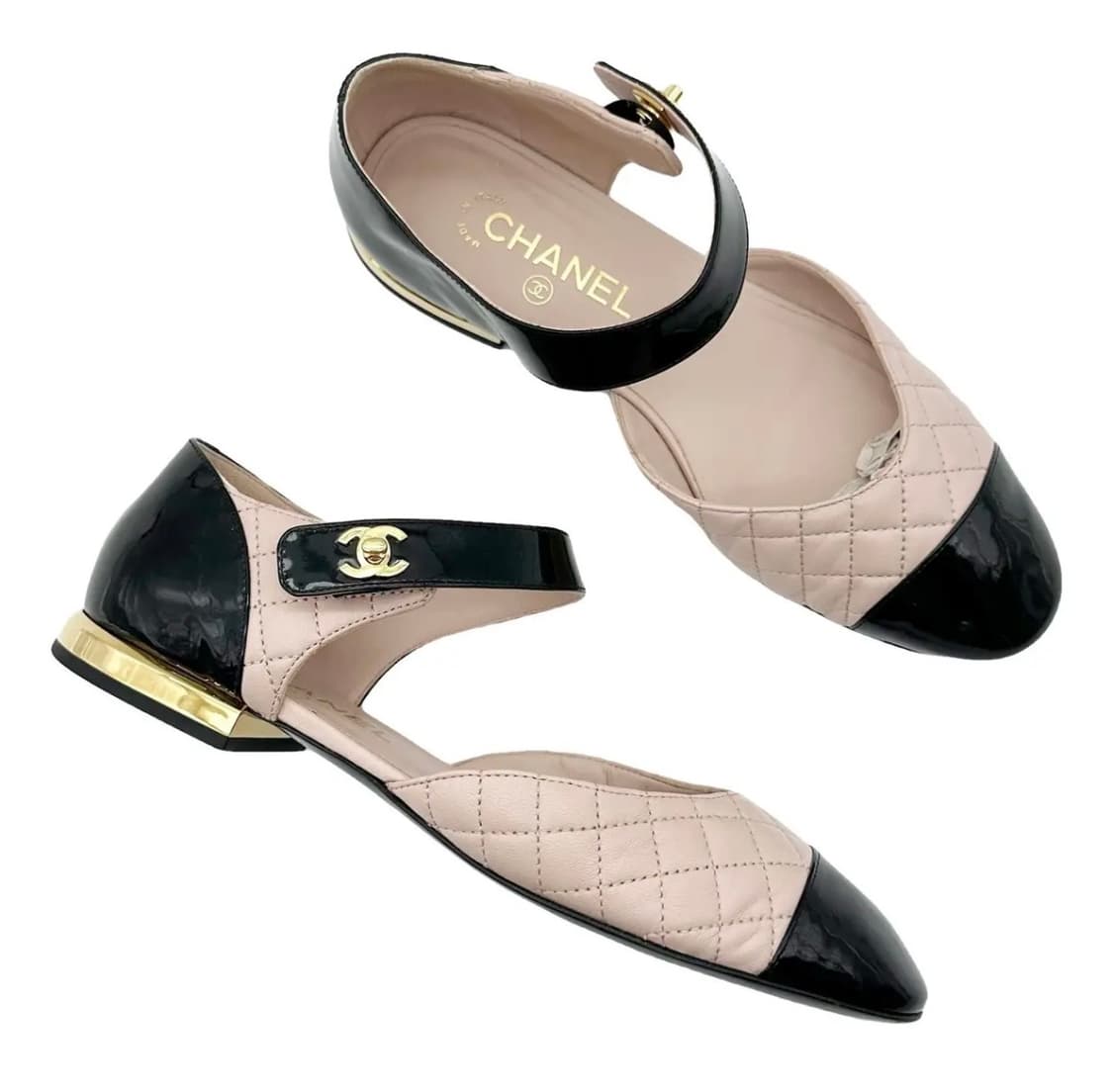 샤넬 메리제인 발레리나 슈즈 37 상품이미지1