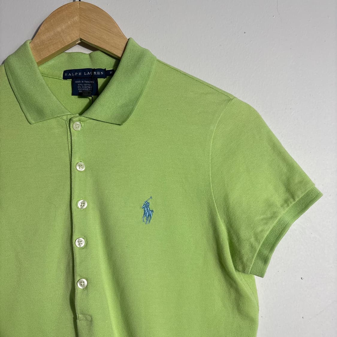 폴로랄프로렌 라임 반팔 카라티 (무료배송) 상품이미지4