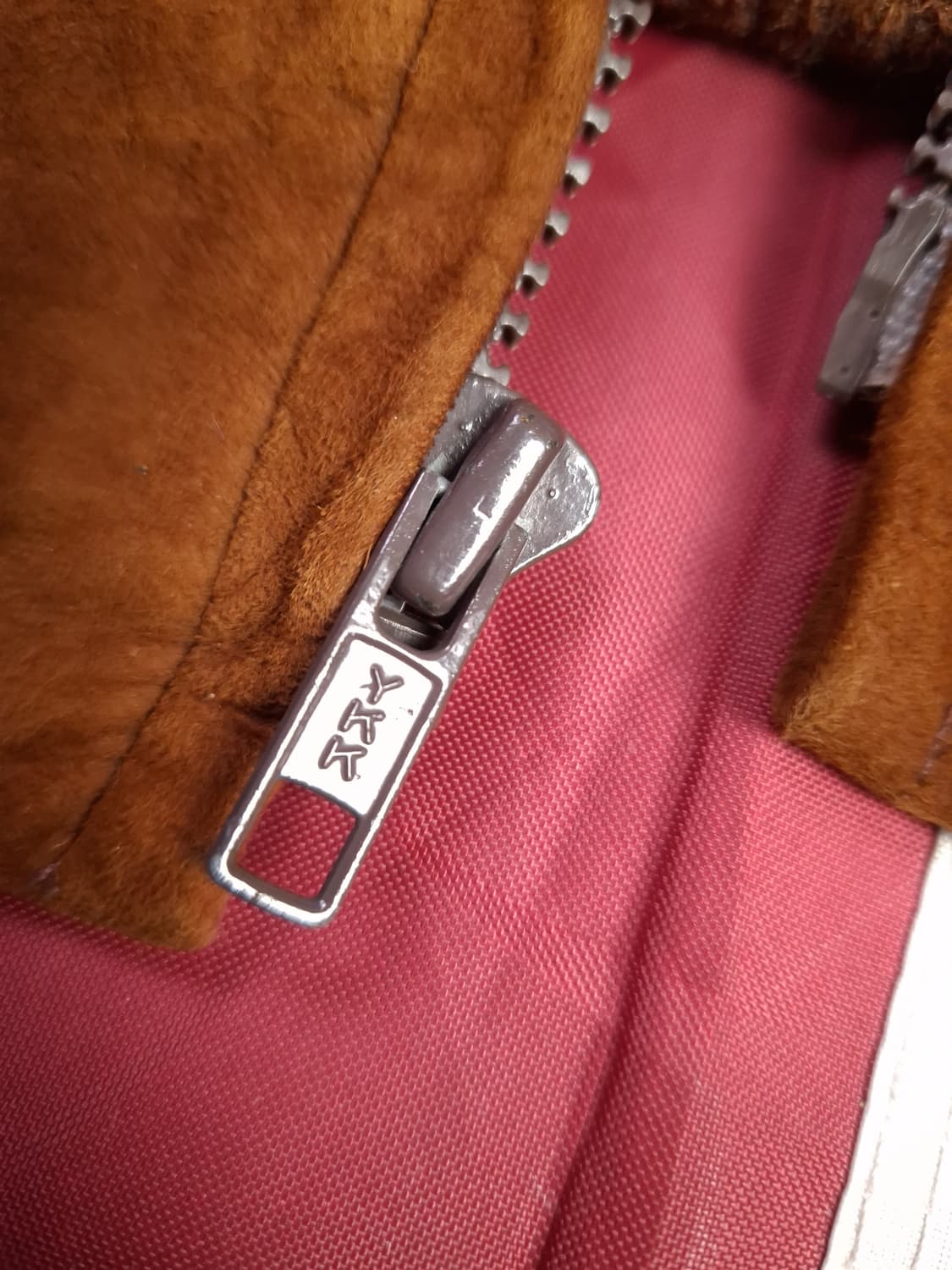 80's 미국제조 빈티지 리얼스웨이드 봄버자켓 상품이미지7