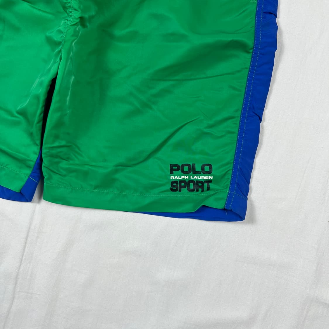 90‘s 폴로스포츠 스펠아웃 밴딩 스트랩 반바지 상품이미지3