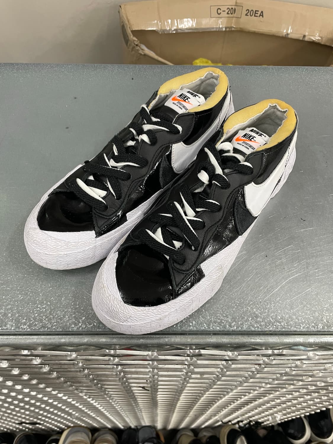 나이키 X 사카이 블레이저 로우 블랙 270 상품이미지2