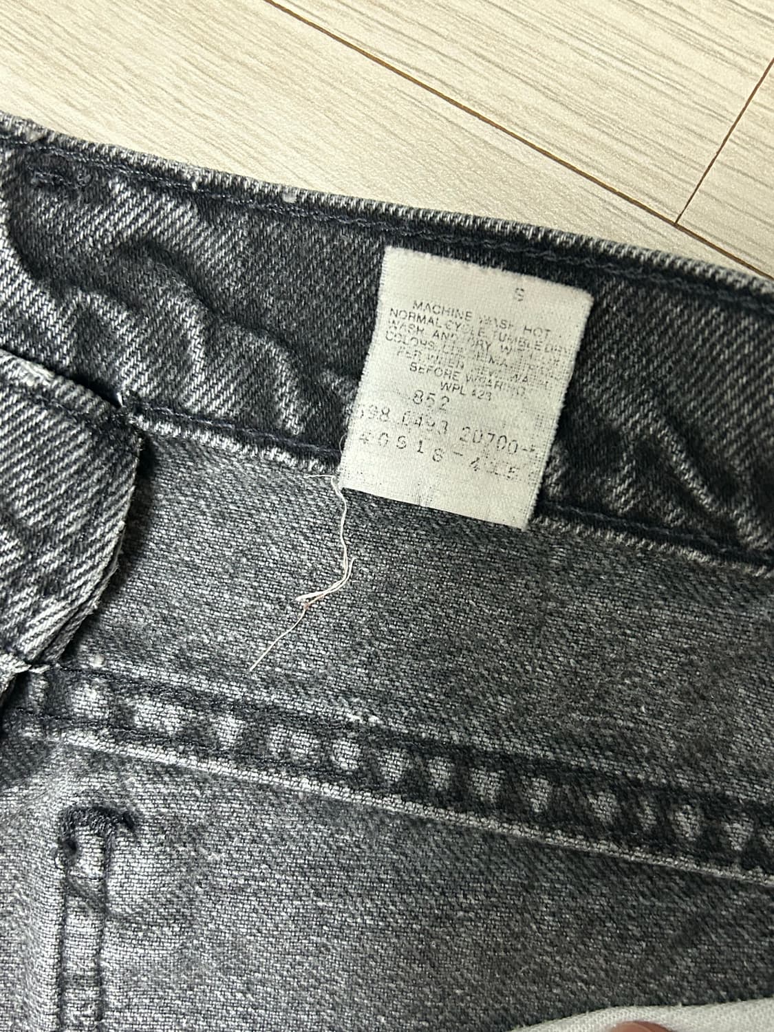 빈티지 리바이스 517 90s 흑청 usa 상품이미지4