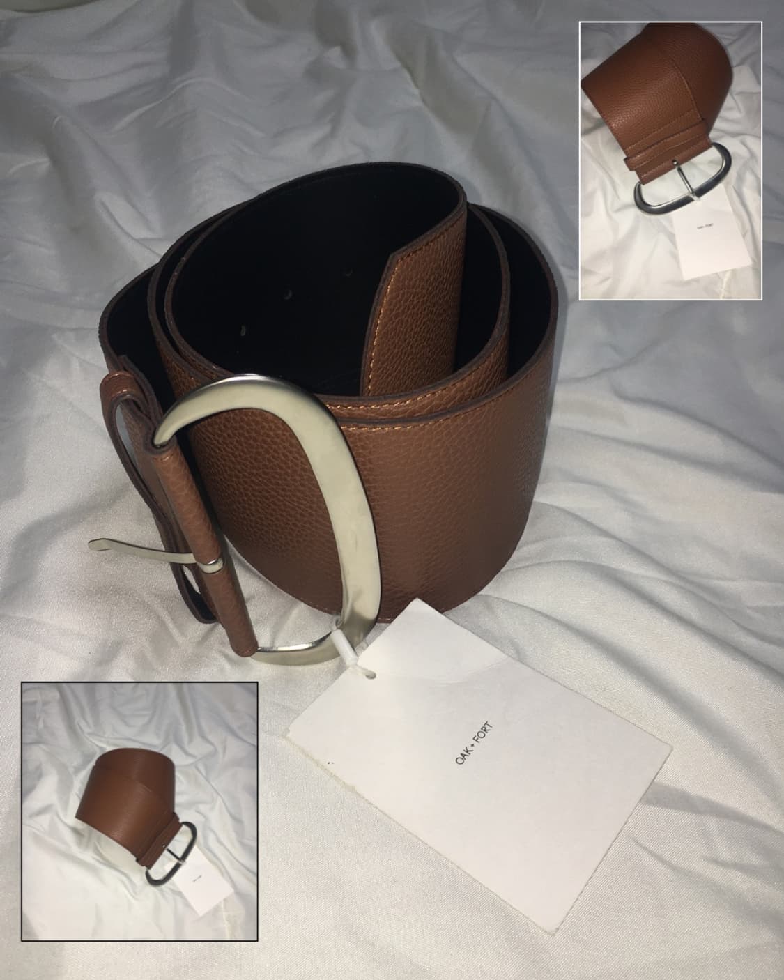 (새제품) OAK + FORT 와이드 벨트 상품이미지1