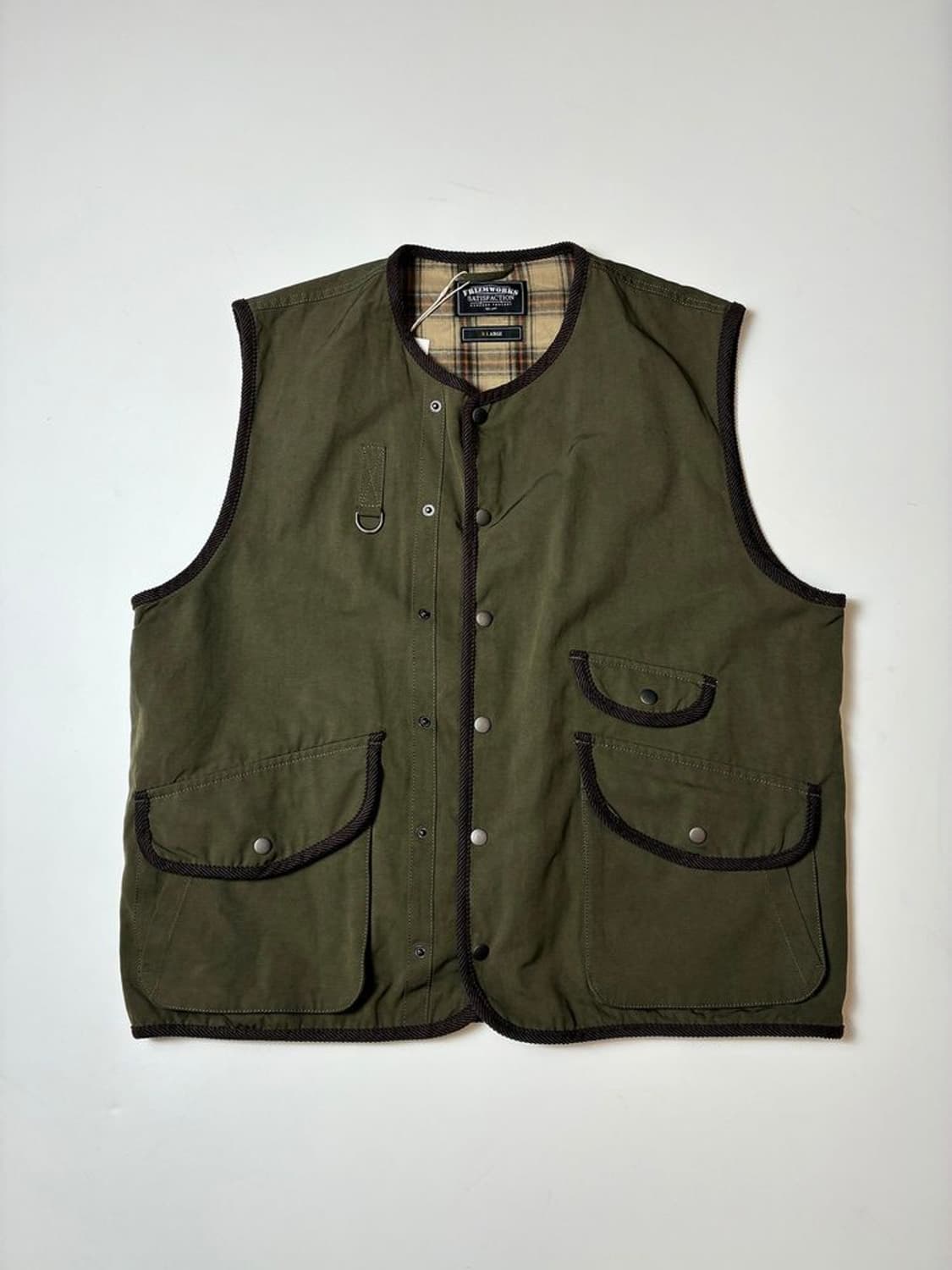 프리즘웍스 24AW 헤리티지 헌팅 베스트 PN8323 상품이미지1