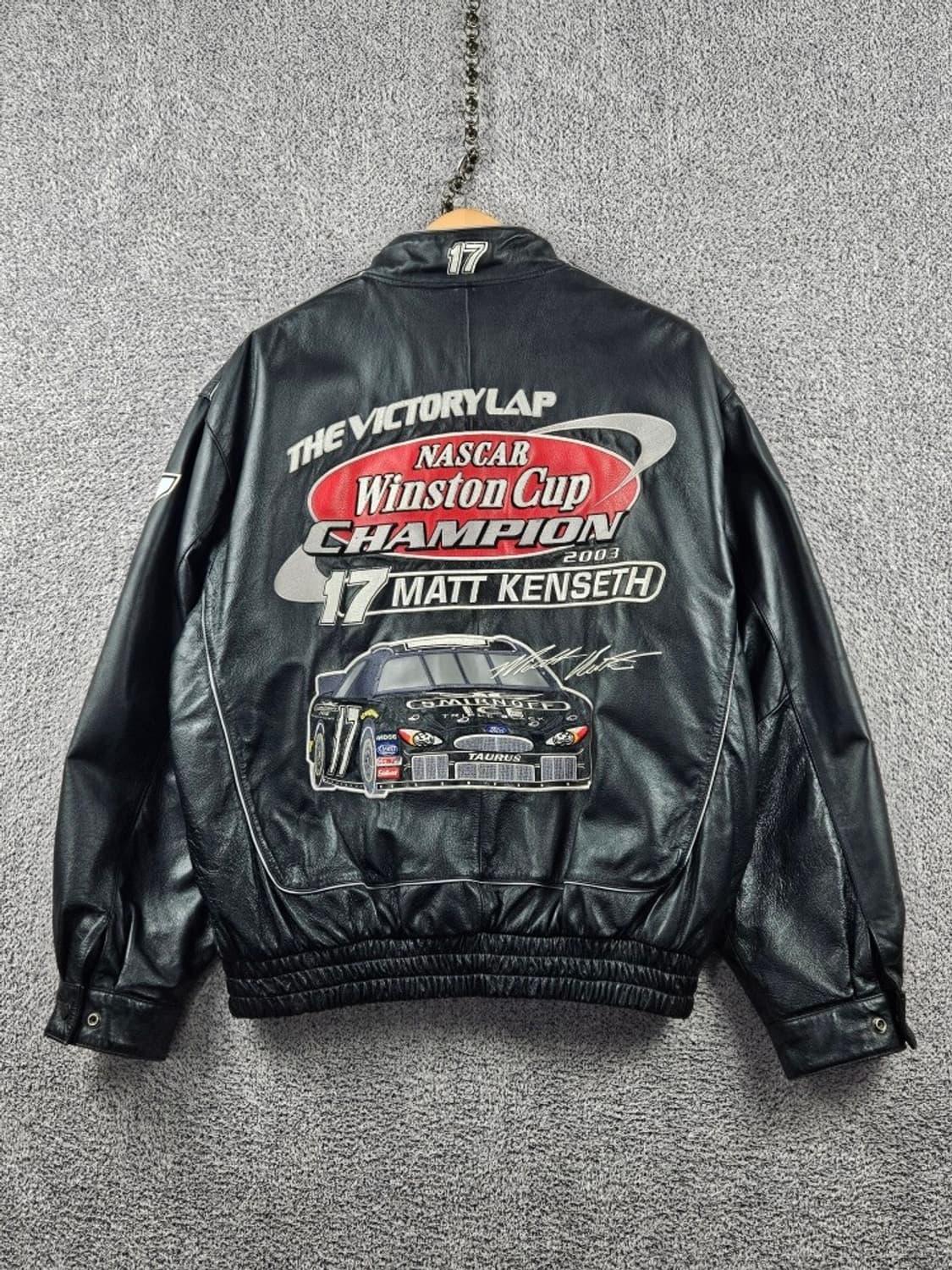 제프해밀턴 나스카 맷 켄세스 스미노프 가죽자켓 ( XL ) / 8066 상품이미지3