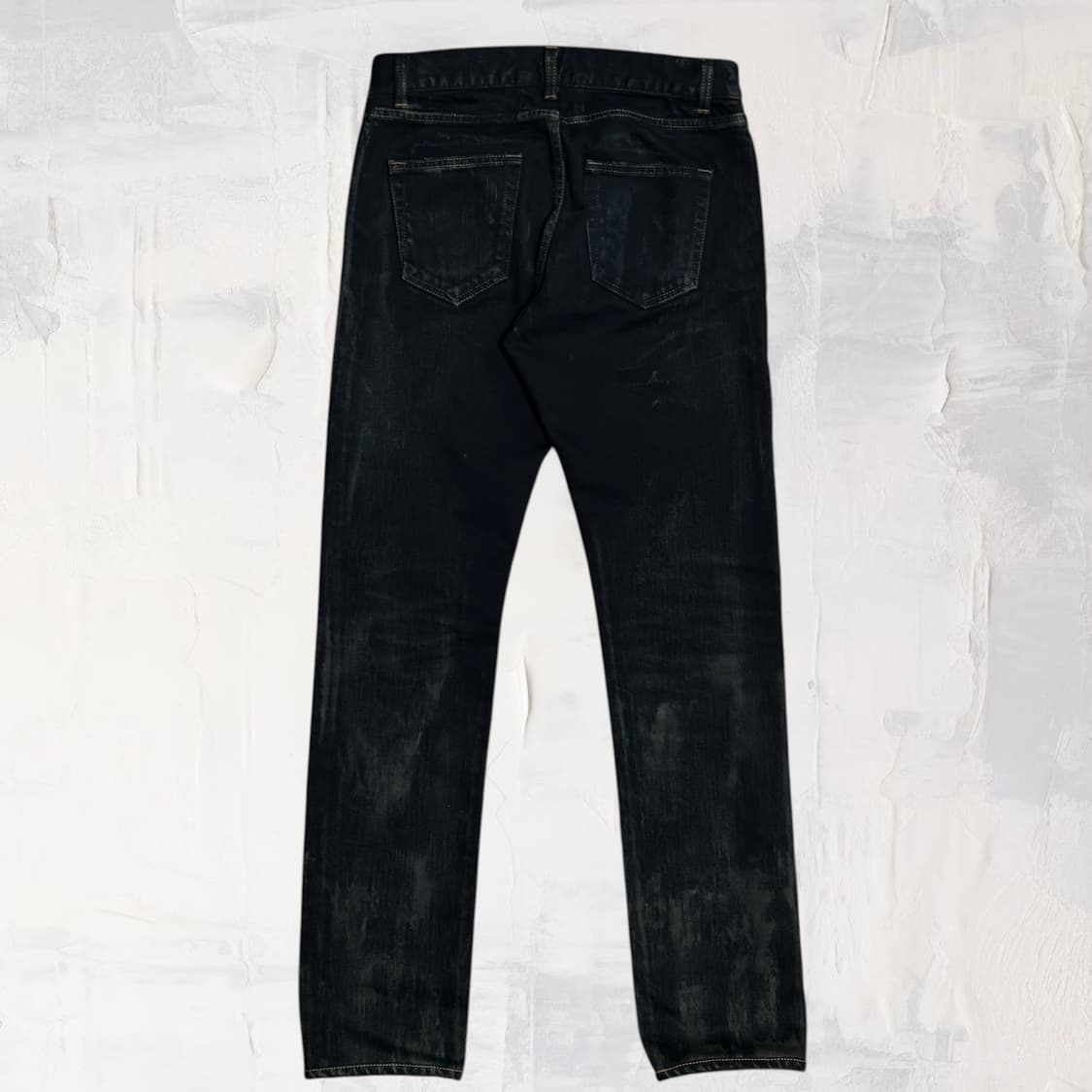 (국문탭) 생로랑 16fw 오일워싱진 30 상품이미지2