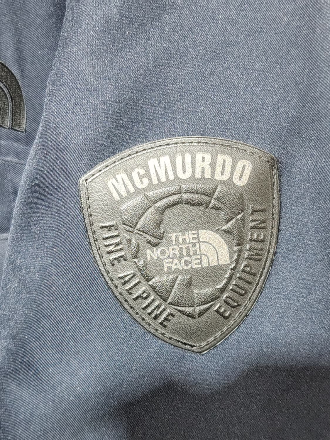 (L) 노스페이스 맥머도 패딩점퍼 네이비 오리털 후드 다운자켓  상품이미지5