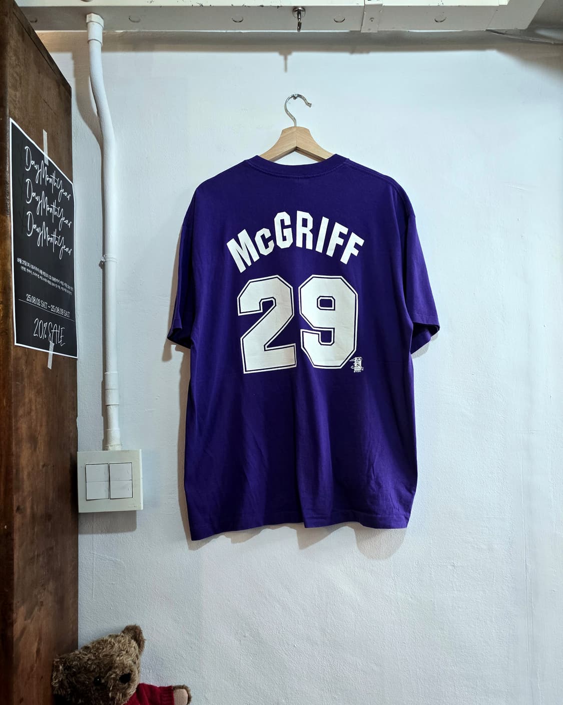 Majestic Devil Rays 29 싱글 스티치 티셔츠 상품이미지2