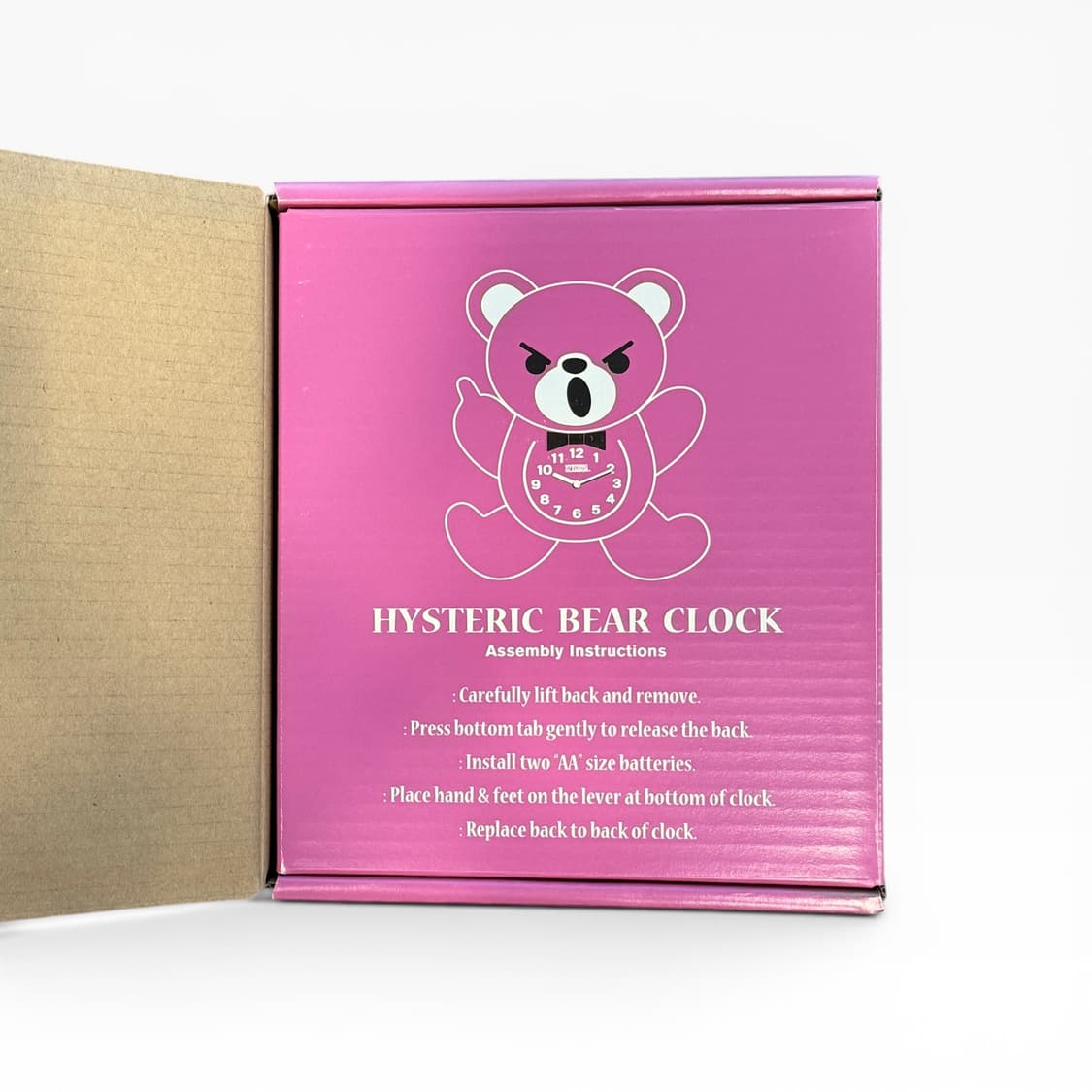 히스테릭 글래머 베어 시계, 핑크 / HYSTERIC FUCK BEAR 상품이미지4