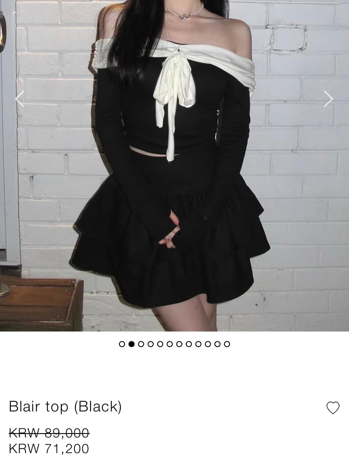 낫유어로즈 블레어탑  상품이미지2