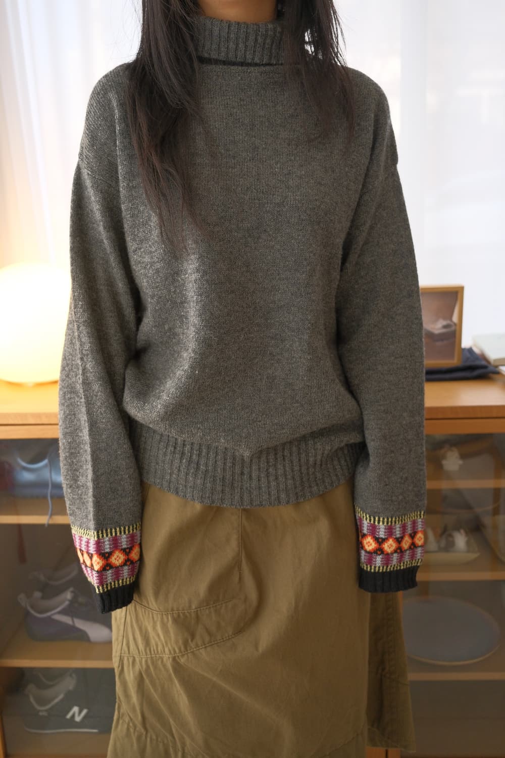 00s Tanaka Homme turtle neck sweater 상품이미지3