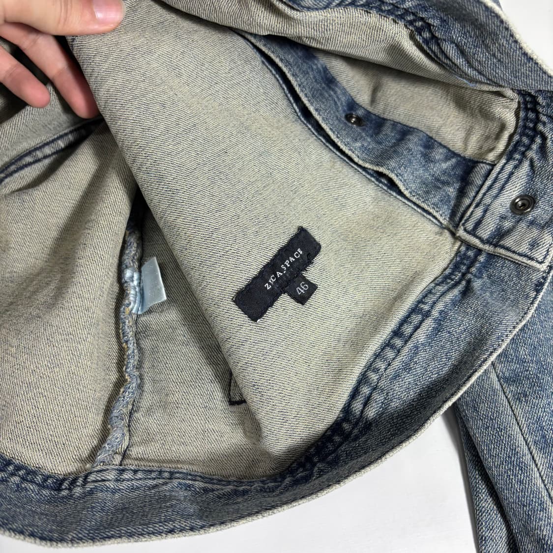 95 주카스페이스 중청 데님자켓 상품이미지4