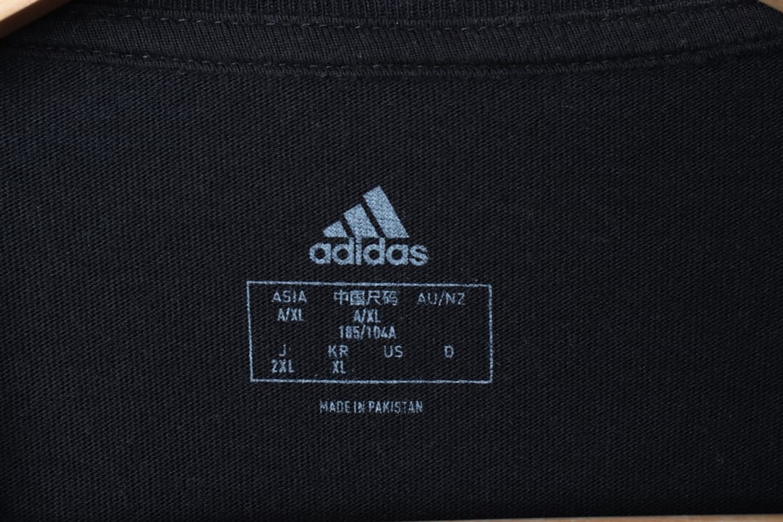 (2XL) 아디다스 반팔 티셔츠 빅사이즈 블랙 삼선 올드스쿨-H32074 상품이미지6