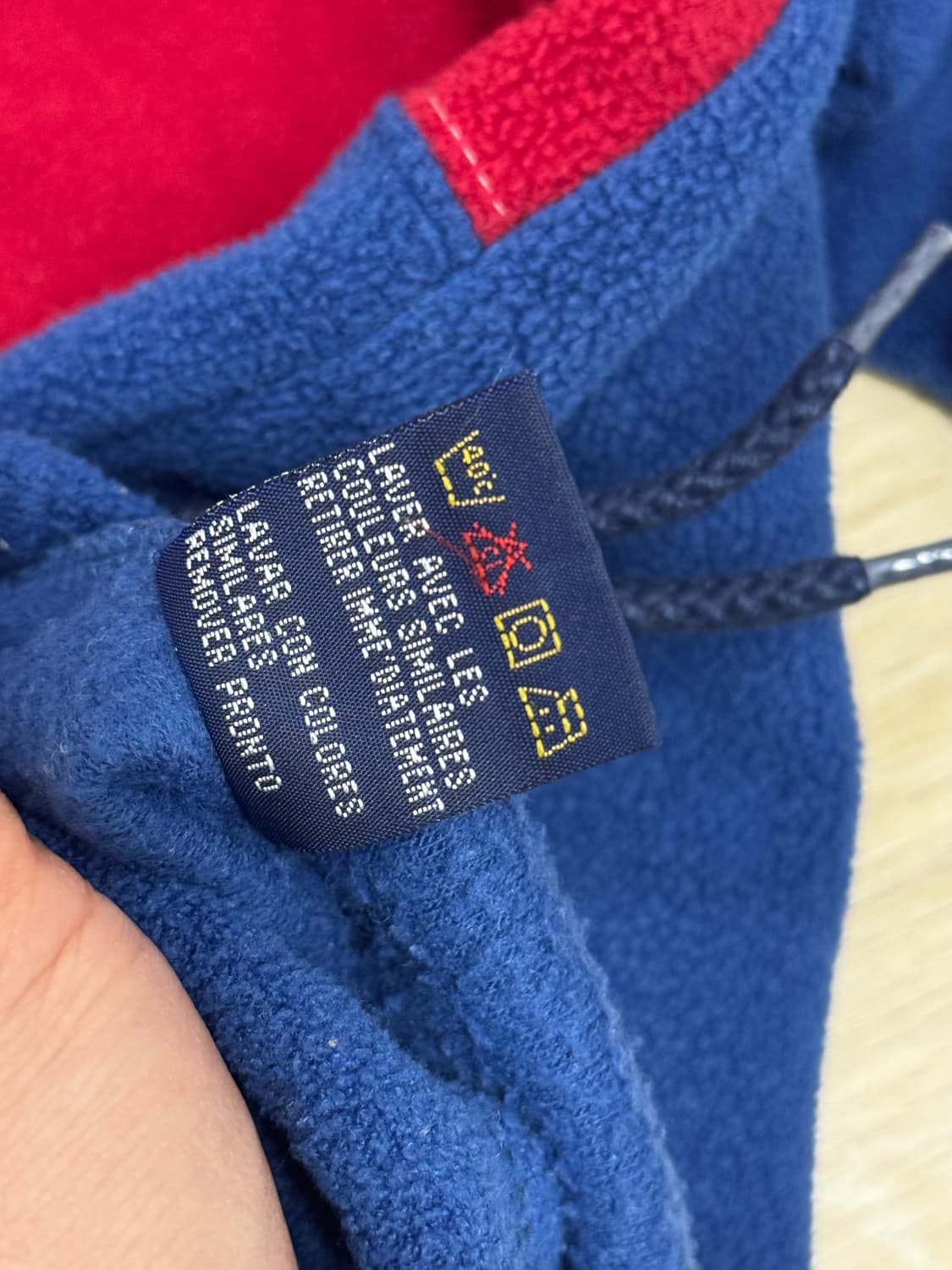 타미힐피거 빅플래그 하프버튼 후리스 L 상품이미지8