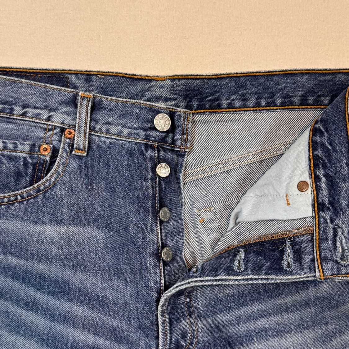 32inch) 리바이스 501 버튼플라이 데님 청바지 Korea 상품이미지7