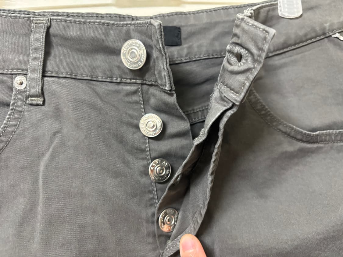 Replay 리플레이 워싱 그레이 숏팬츠 반바지 28~30 상품이미지8