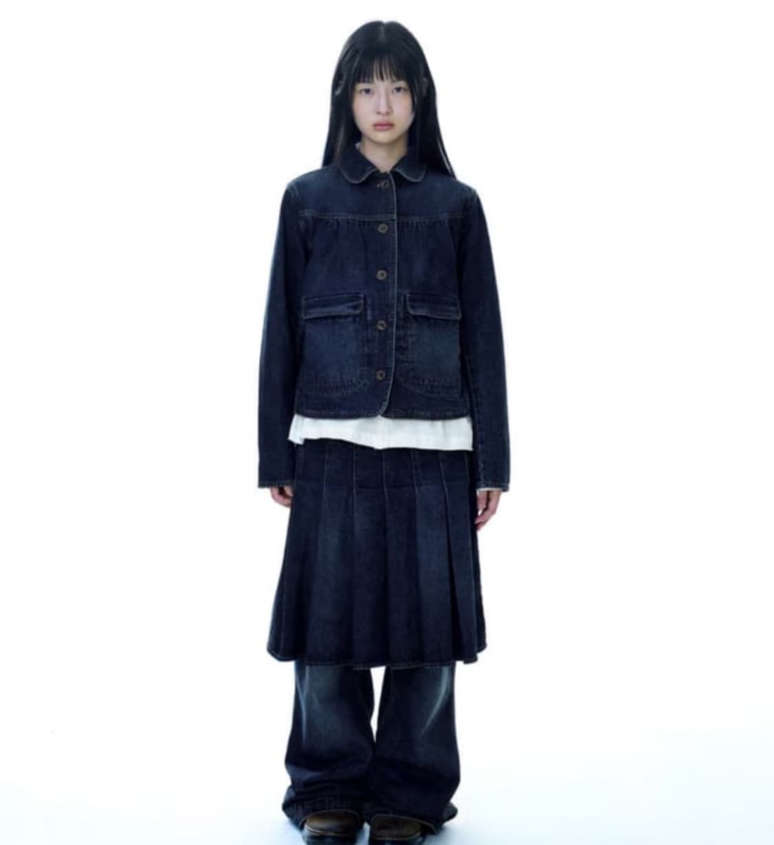 코이세이오 데님 셋업 2사이즈 상품이미지1