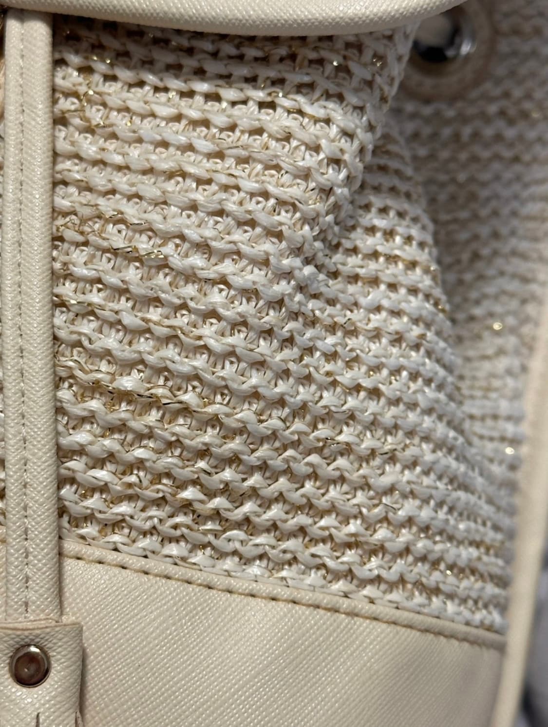 레몬옐로우 트위드 백팩 상품이미지4