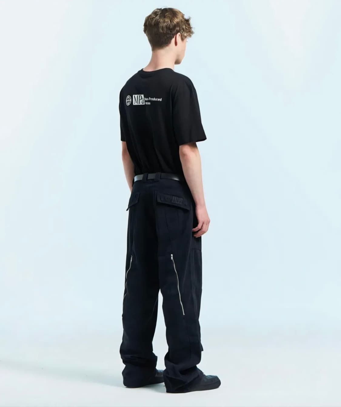 MPa WAVE ZIPPER PANTS (BLACK)  s 상품이미지2