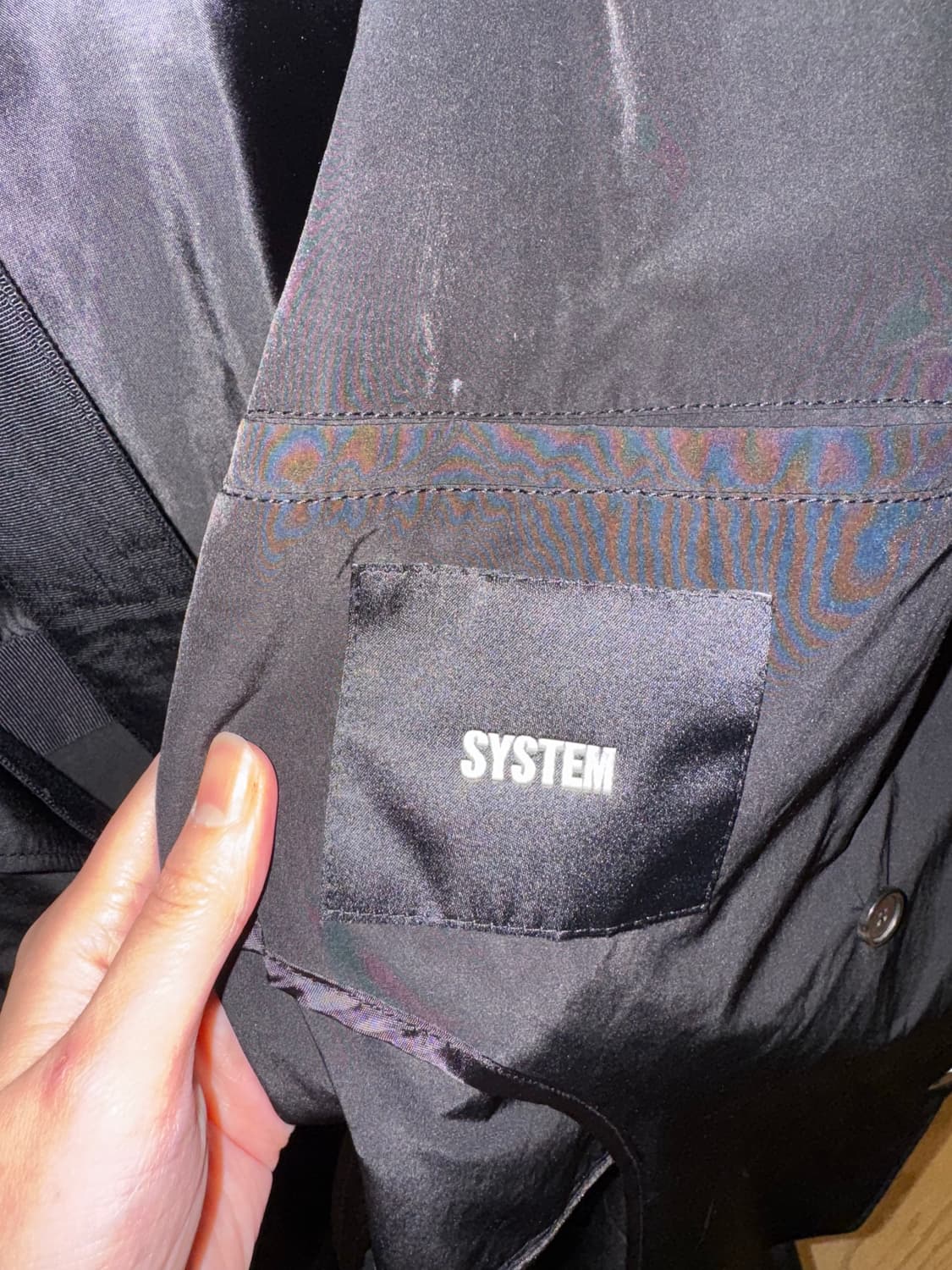 시스템옴므 코트 상품이미지3