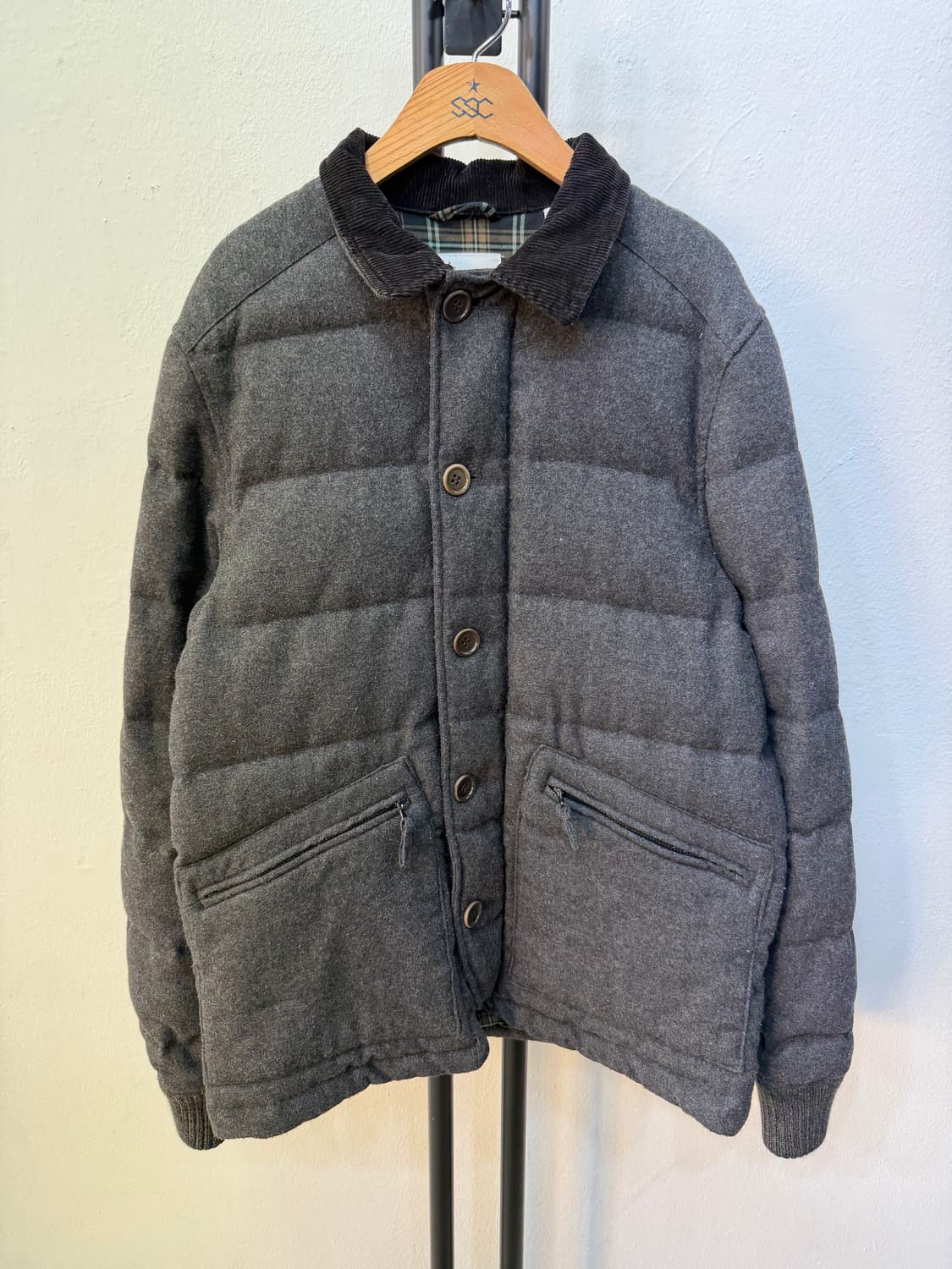 매장판정품) 아스페시 남성 다운 패딩 자켓 M 상품이미지1