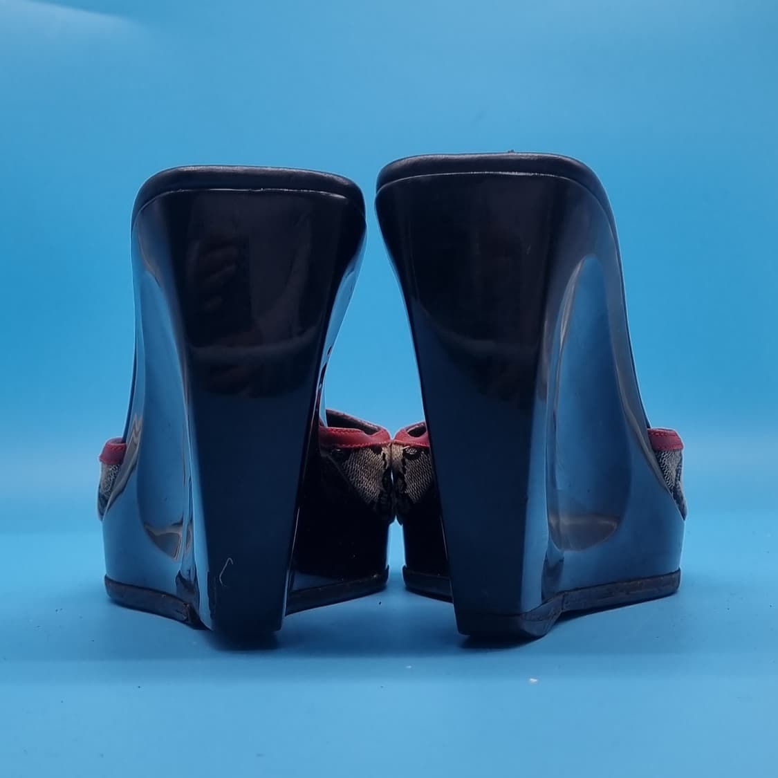 oo 구찌 통굽 웨지힐 235 굽11 상품이미지4