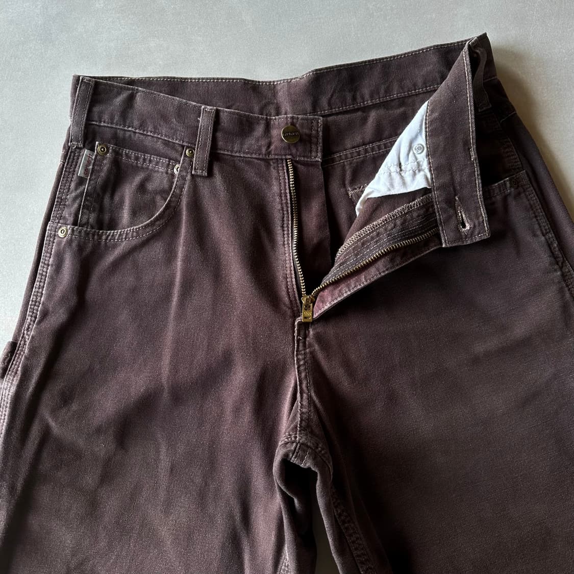[30인치]칼하트 캔버스 루즈핏 카펜터 팬츠 상품이미지9