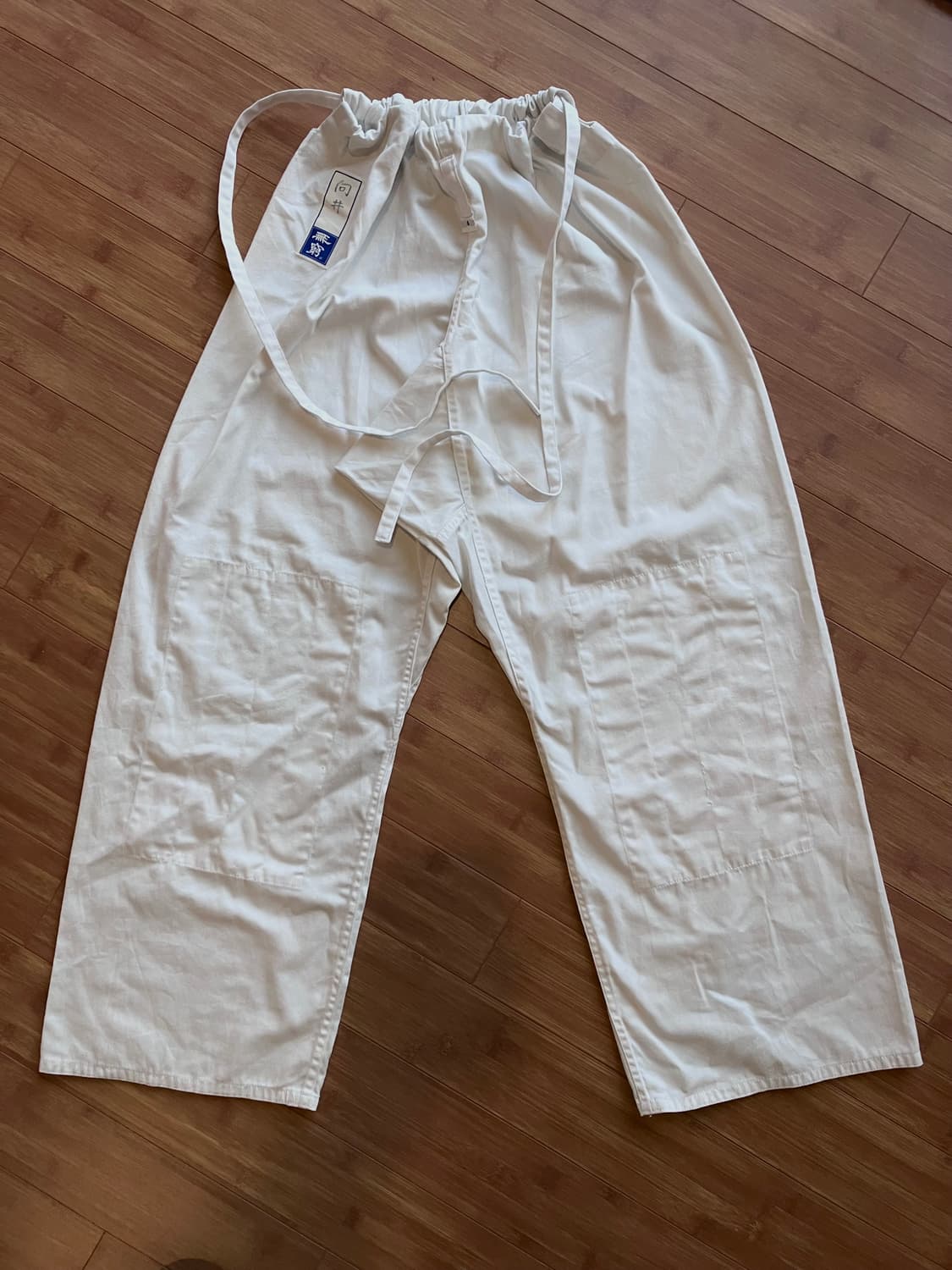 화이트 도복 팬츠 상품이미지3