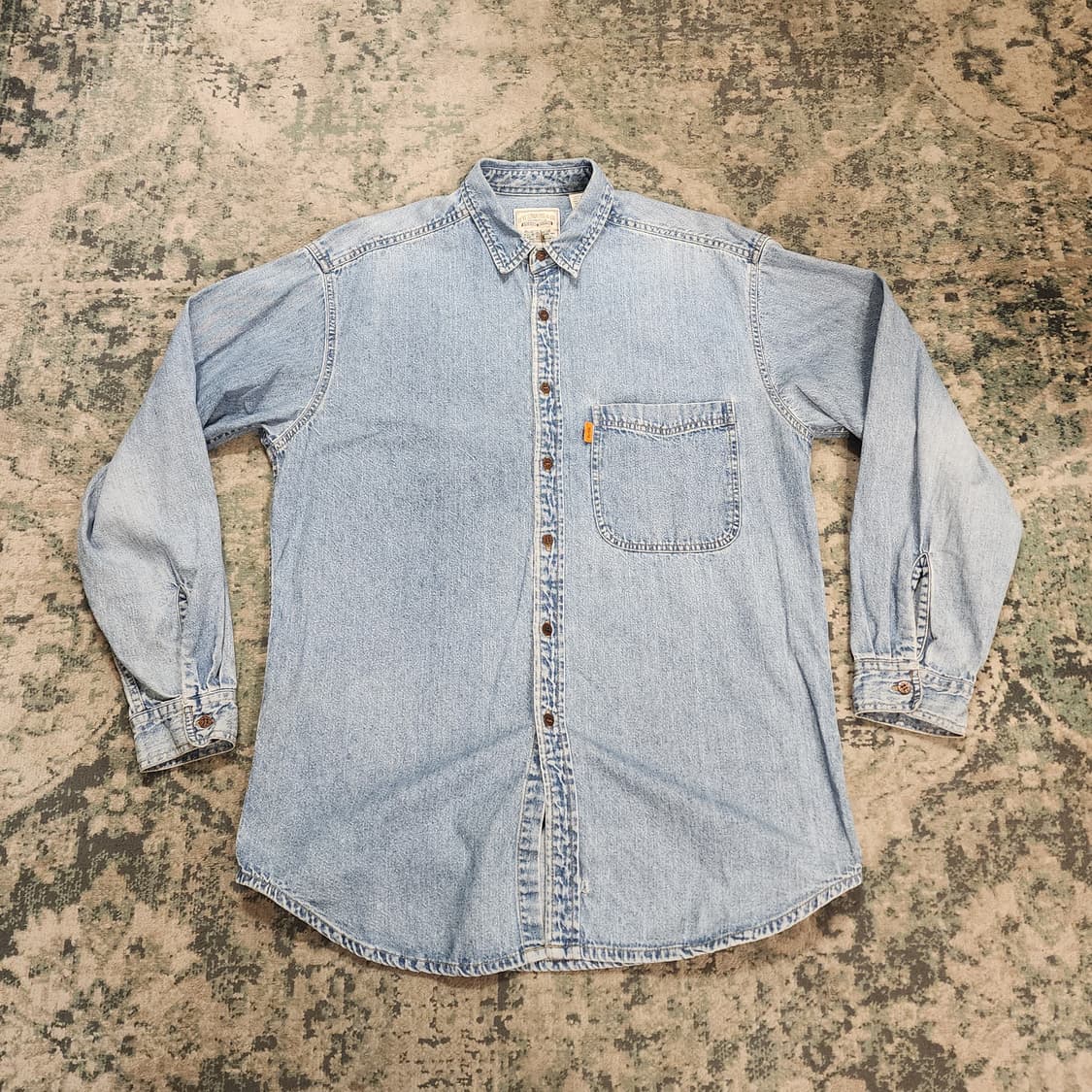 90s 리바이스 오렌지탭 데님셔츠 상품이미지1