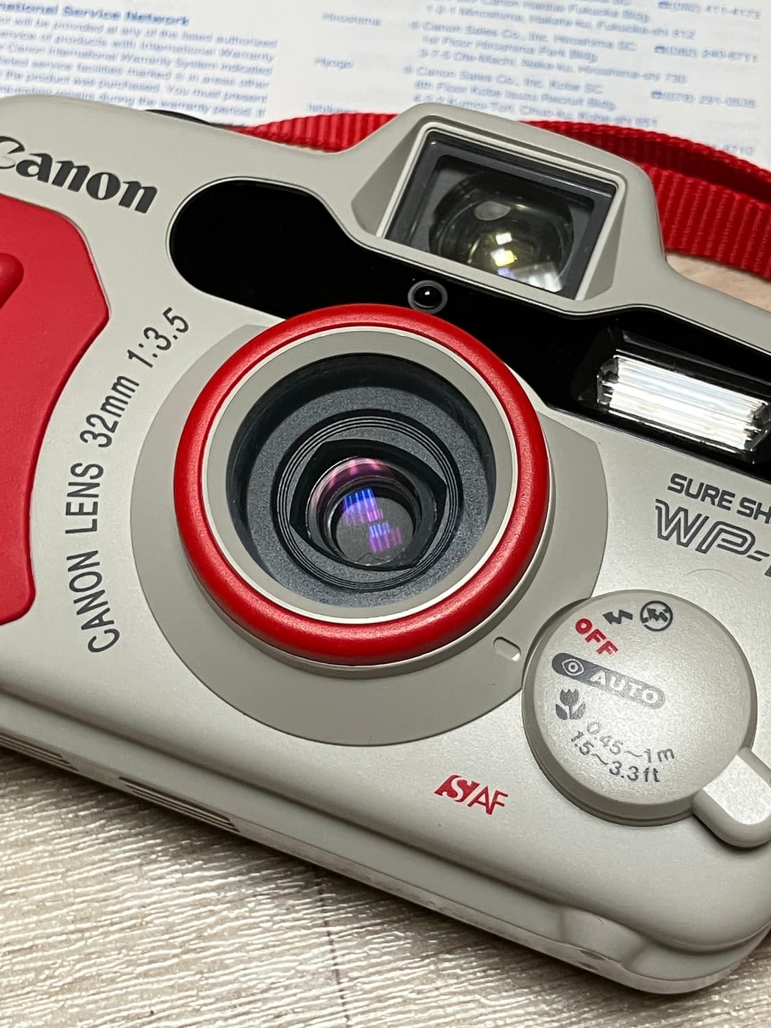 캐논 슈어샷 WP-1 필름카메라 상품이미지2