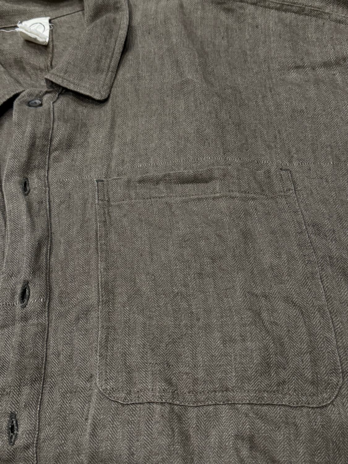 얀얀반에쉐 오프로젝트 린넨 셔츠 자켓 상품이미지7